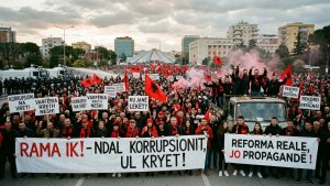 Albania Protests Grow as Anger Over Costs and Corruption Fuels Calls for Rama to Resign
