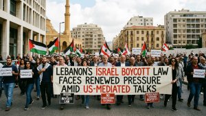 Lebanon’s Israel Boycott Law Faces Renewed Pressure Amid US-Mediated Talks