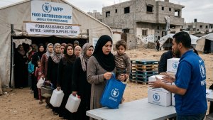 Gaza Families Fear Hunger as WFP Cuts Food Assistance