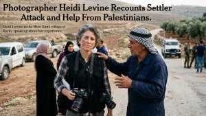 Photographer Heidi Levine Recounts Settler Attack and Help From Palestinians
