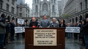 New York Archdiocese Agrees to $800m Settlement for 1,300 Abuse Claims